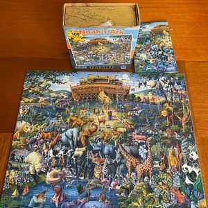 Dowdle Art Company 100 Piece Noah's Ark Jigsaw Puzzle by Eric Dowdle